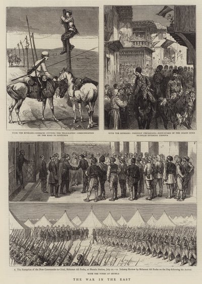 La guerra en el este de Alfred Chantrey Corbould